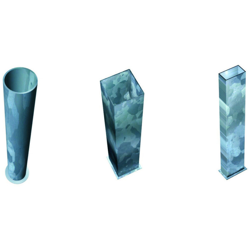 OBTURATEUR POUR POTEAU ACIER