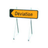 SUPPORT POUR PANNEAU TEMPORAIRE