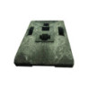 PLASTOBLOC POUR BALISE ANTI-STATIONNEMENT