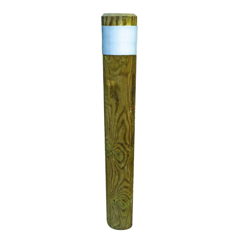 POTELET ANTI STATIONNEMENT EN BOIS FIXE