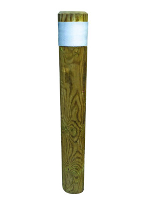 POTELET ANTI STATIONNEMENT EN BOIS FIXE