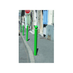 POTELET BOULE ACIER PARIS 130
