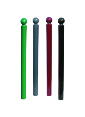 POTELET BOULE ACIER PARIS 130