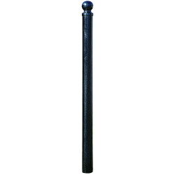POTELET TROTTOIR BOULE ACIER