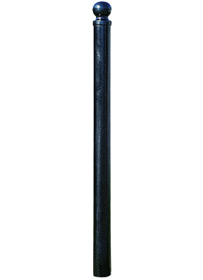 POTELET TROTTOIR BOULE ACIER