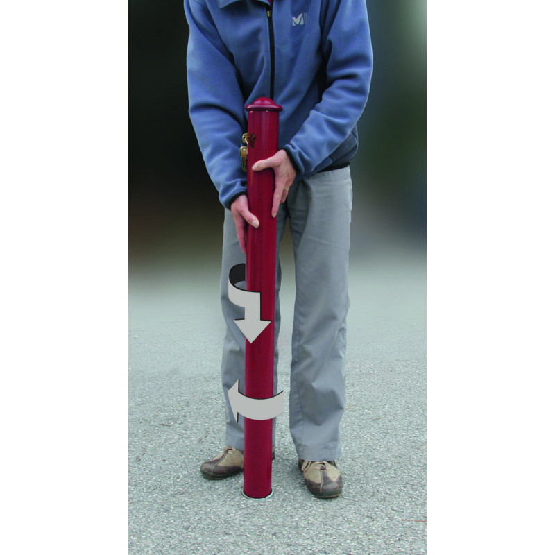 POTEAU DE RUE AVEC SYSTÈME PRIMABLOC®