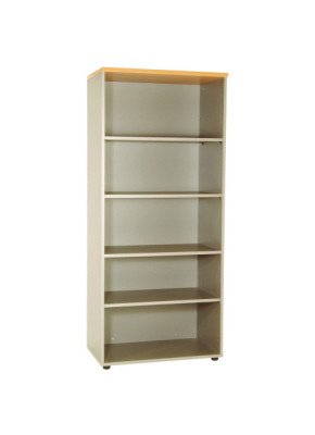 Rayonnage haut 4 tablettes bois