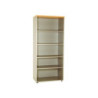 Rayonnage haut 4 tablettes bois