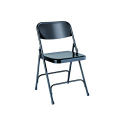 CHAISE PLIANTE MÉTALLIQUE