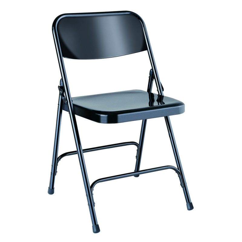 CHAISE PLIANTE MÉTALLIQUE