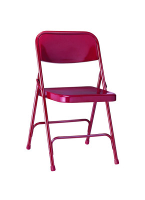 CHAISE PLIANTE MÉTALLIQUE