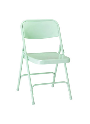 CHAISE PLIANTE MÉTALLIQUE
