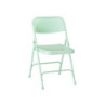 CHAISE PLIANTE MÉTALLIQUE