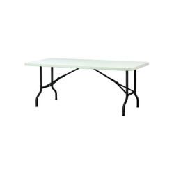TABLE POLYÉTHYLÈNE BLANCHE...