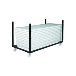 CHARIOT POUR TABLES 2 À 3 M