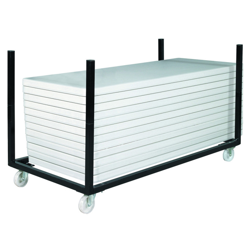 CHARIOT POUR TABLES 2 À 3 M