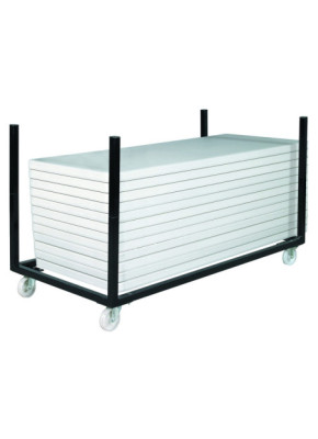 CHARIOT POUR TABLES 2 À 3 M