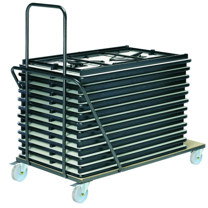 CHARIOT POUR TABLES PLIANTES 120 CM