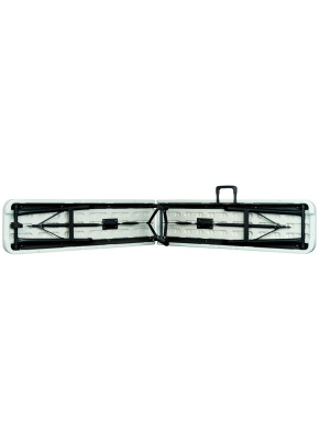BANC POLYÉTHYLÈNE BLANC PLIANT