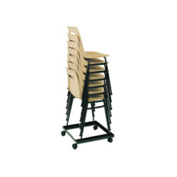 CHARIOT POUR CHAISES COQUE