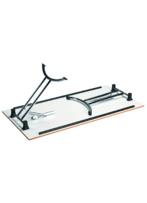 TABLE DE COLLECTIVITÉ PLIABLE CHROMELINE