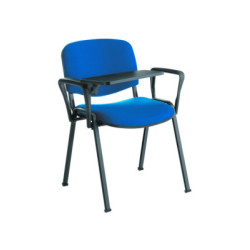 Version tissu avec accoudoirs et tablette