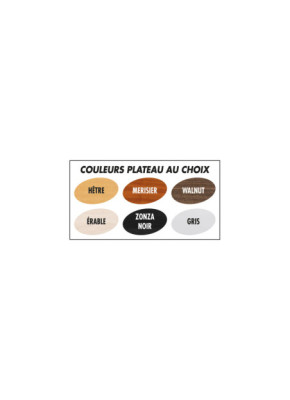 TABLE DE RÉUNION FIXE MODULABLE