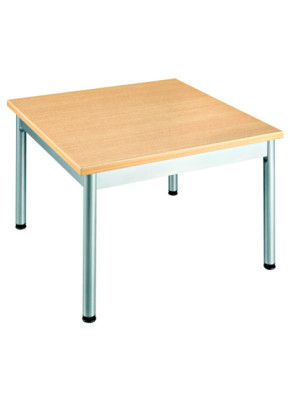 TABLE BASSE PIEDS ACIER TRENDY