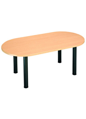 TABLE BASSE PIEDS ACIER TRENDY