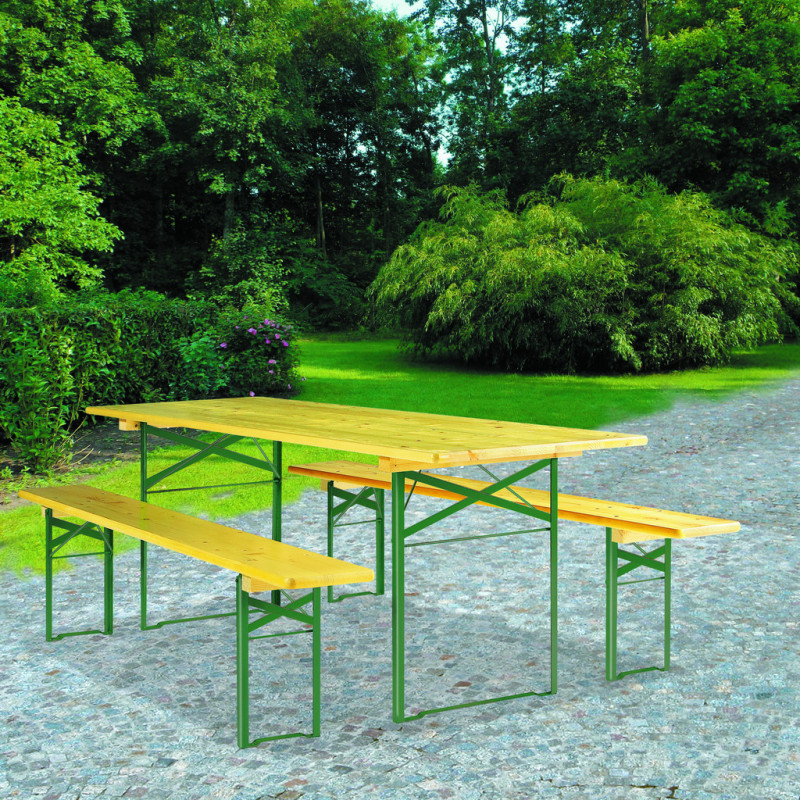 TABLE DE FESTIVITÉS ET BANC (VENDUS SÉPARÉMENT)