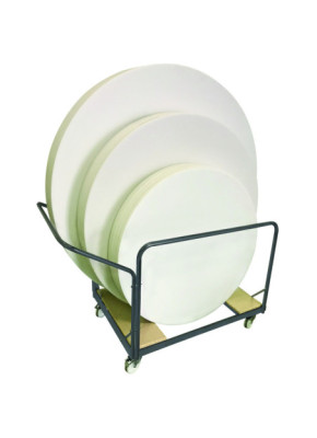 Chariot tables rondes