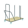 Chariot tables rectangulaires L 1830 mm