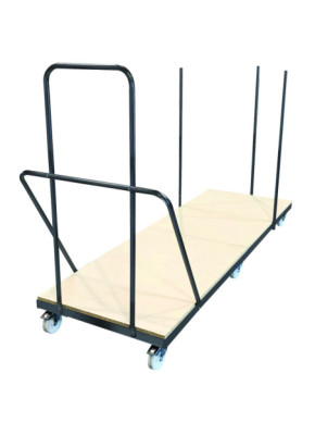 Chariot tables rectangulaires L 2440 mm
