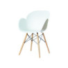 LOT DE 2 CHAISES VISITEUR KIWOOD