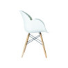 LOT DE 2 CHAISES VISITEUR KIWOOD