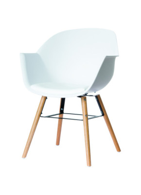 LOT DE 2 CHAISES D'ACCUEIL WISEMAN
