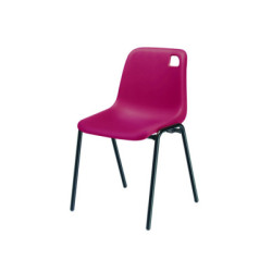 Chaise M4 bordeaux