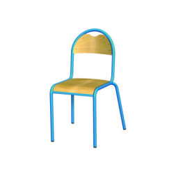 CHAISE EMPILABLE RÉFECTOIRE
