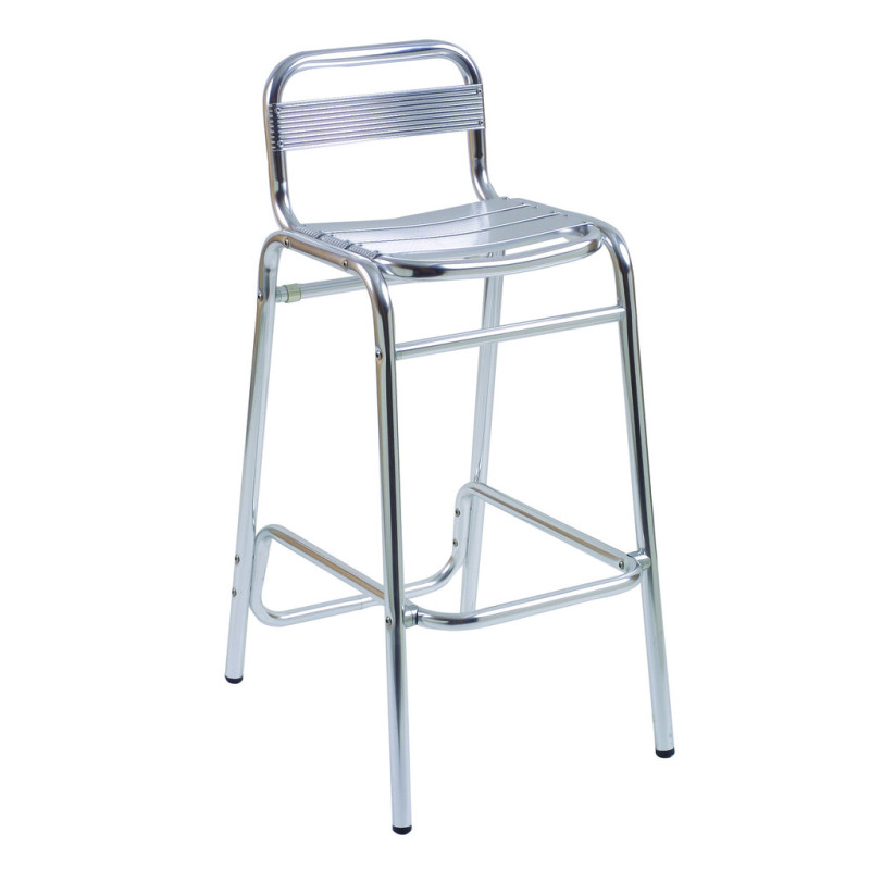 TABOURET HAUT ALU BODÉGA