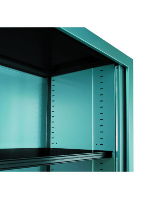 Structure monobloc, bords de tôle arrondis