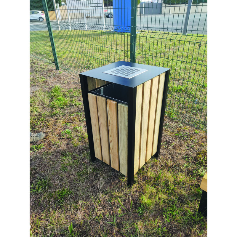 CORBEILLE DE RUE CITY 100 L