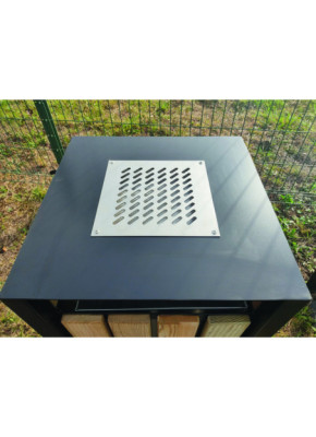 CORBEILLE DE RUE CITY 100 L