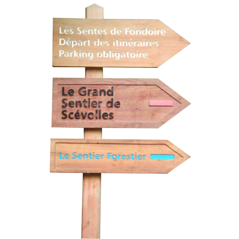 FLÈCHE EN BOIS