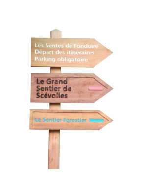 FLÈCHE EN BOIS