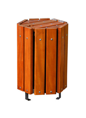 CORBEILLE PROPRETÉ HEXAGONALE 60 ET 80 L