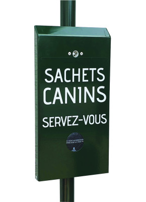 DISTRIBUTEUR À LIASSE PROPRETÉ CANINE