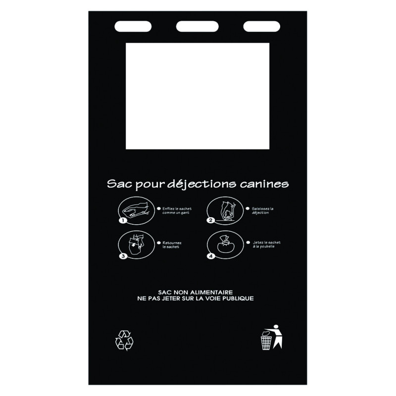 SACS POUR DÉJECTIONS CANINES