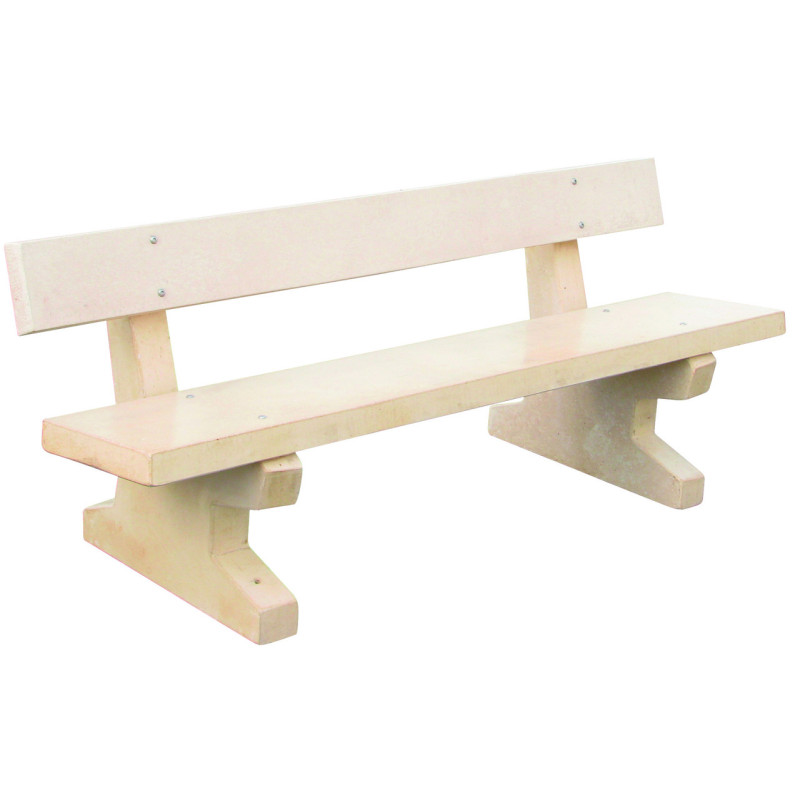 BANC EN BÉTON TREMBLE