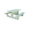 SCELLEMENT TABLE PIQUE NIQUE BÉTON TAMARIS