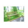 BANC PUBLIC TOUT BOIS LILAS